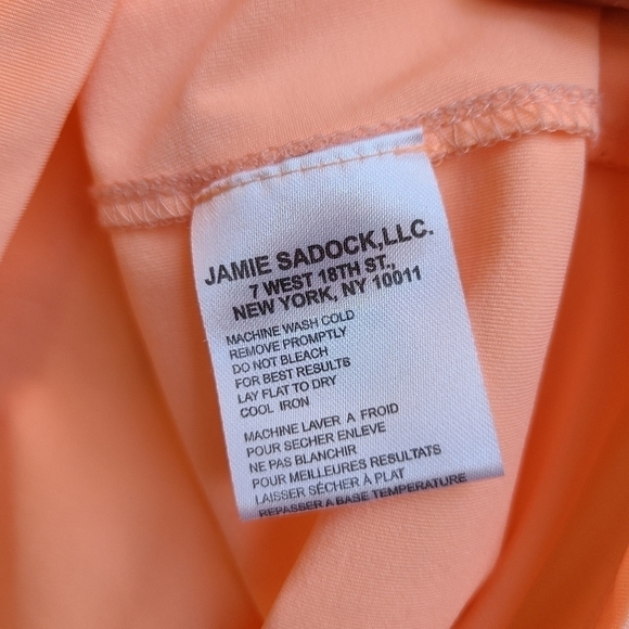 Jamie Sadock Light-weight 1/4 Zip Shirt, Sheer Undersleeve, Long Sleeve, Size M - Picture 11 of 14